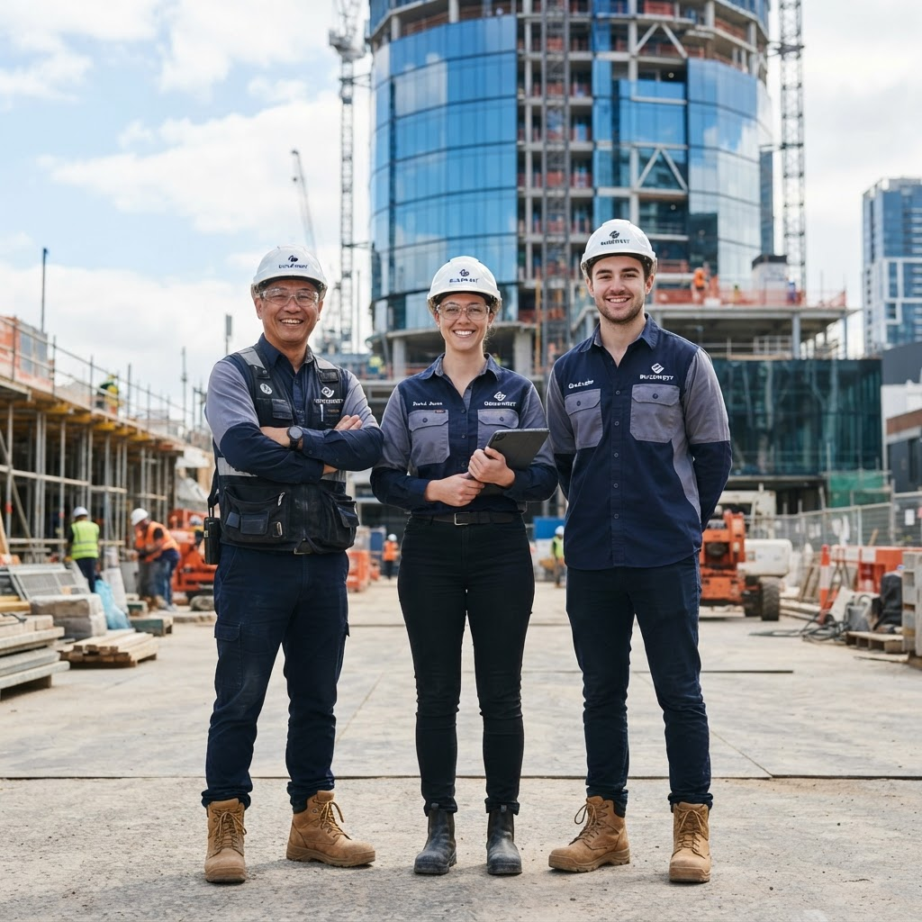 Equipe de engenheiros e técnicos da Higgen